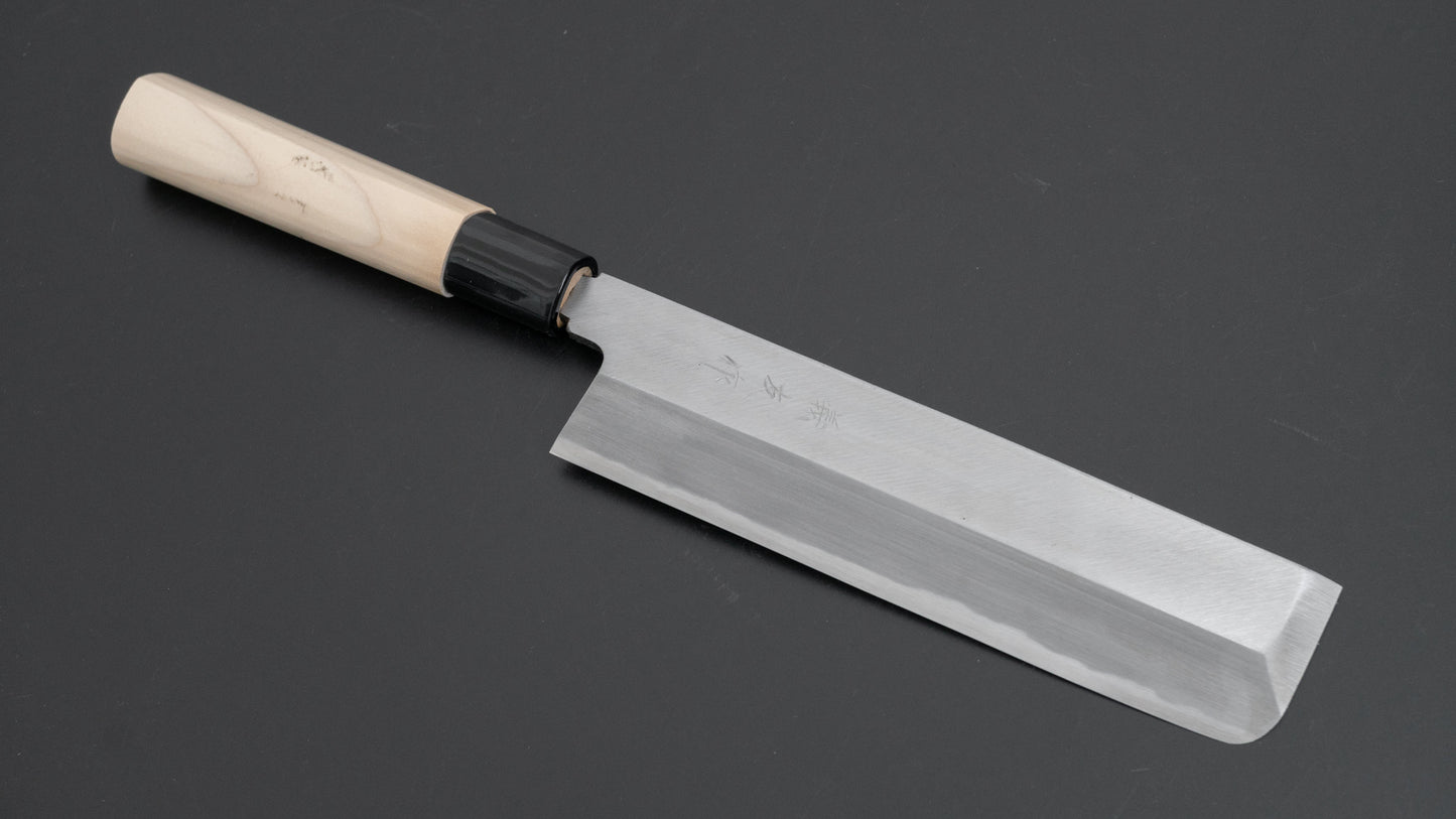 Morihei Yoshitomo Usuba 180mm Poplar Handle - HITOHIRA