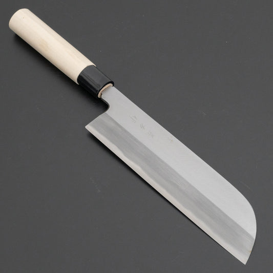 Morihei Yoshitomo Kamagata Usuba 210mm Poplar Handle - HITOHIRA