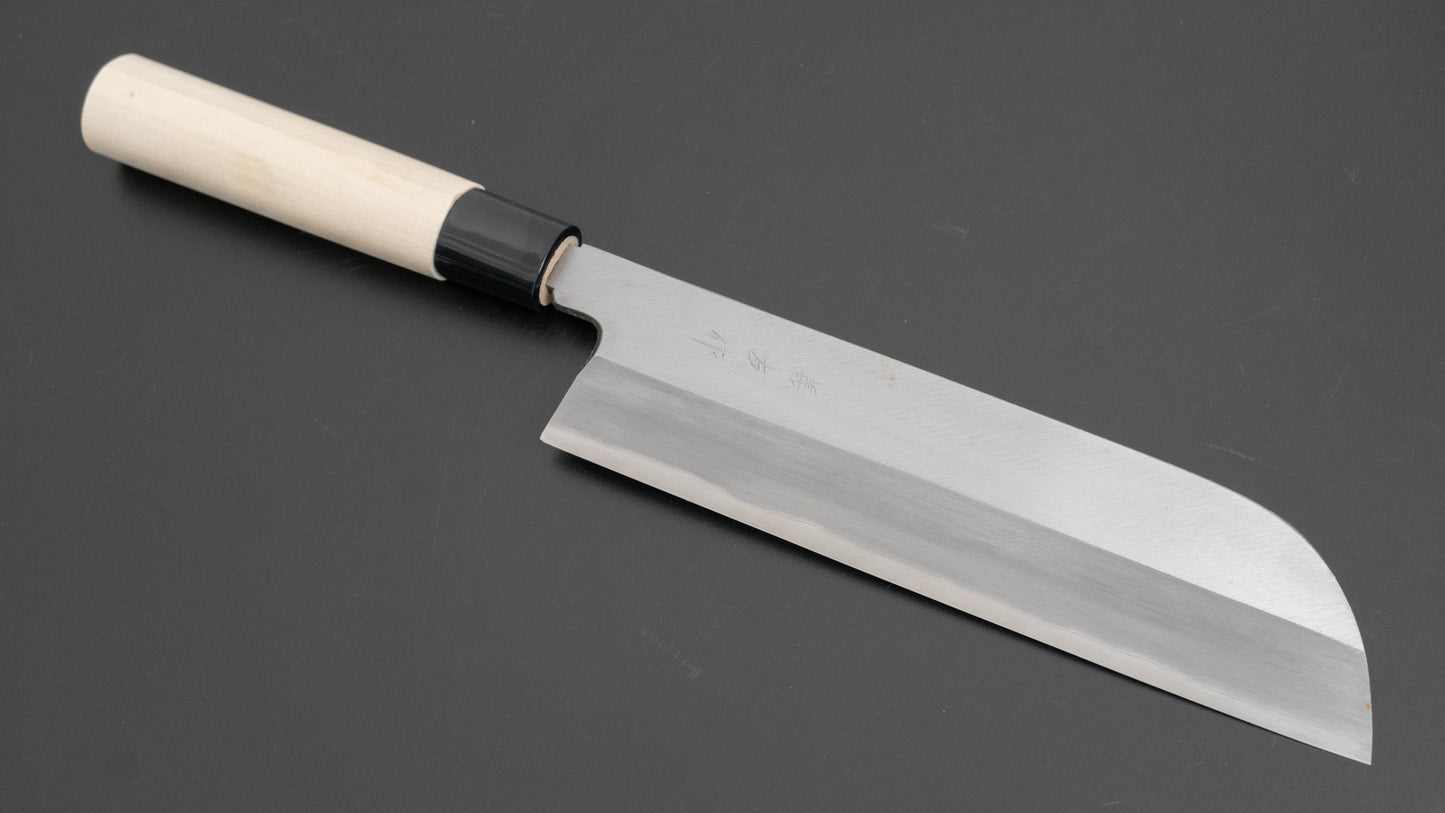 Morihei Yoshitomo Kamagata Usuba 210mm Poplar Handle - HITOHIRA