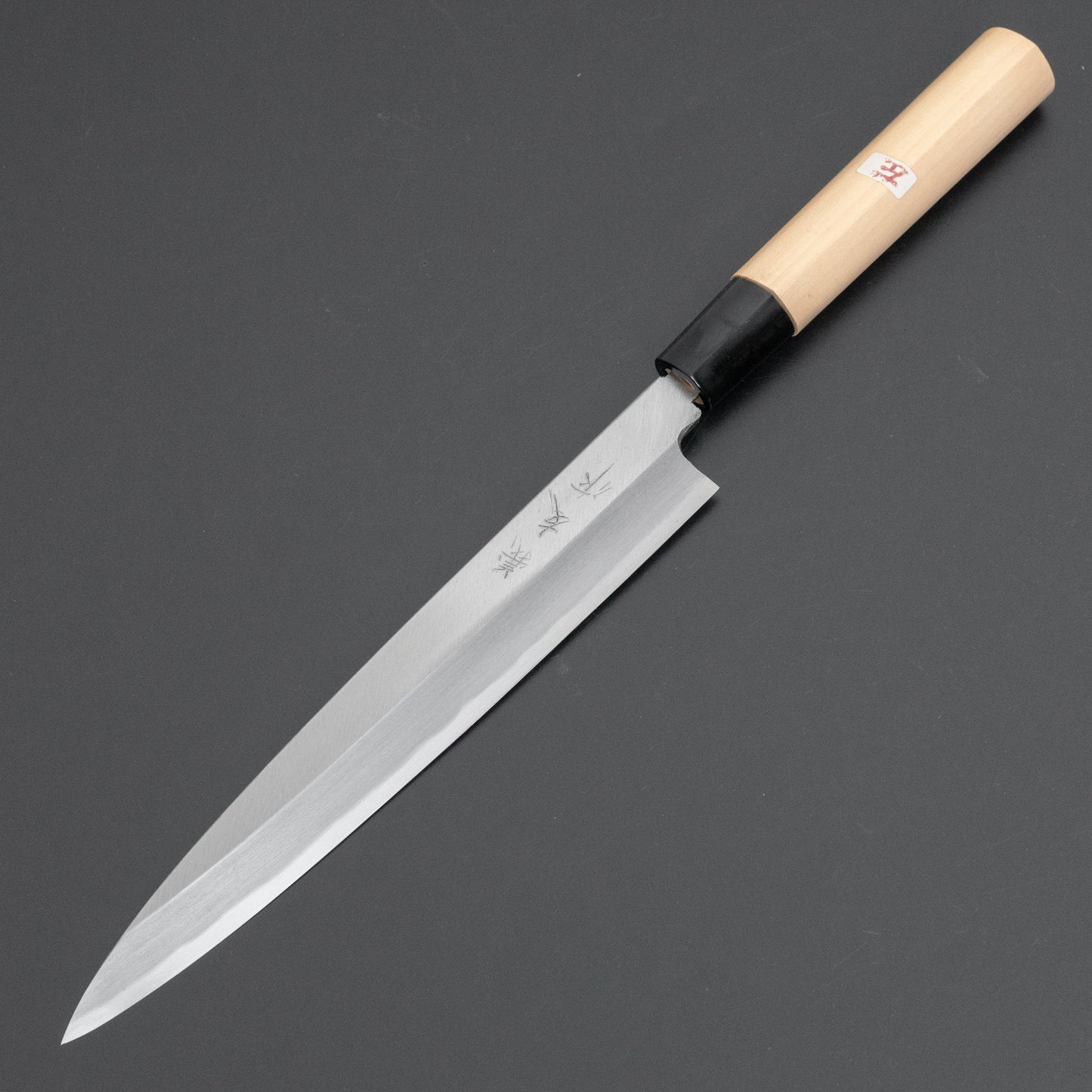 Morihei Yoshitomo Left-Handed Yanagiba 210mm Poplar Handle - HITOHIRA