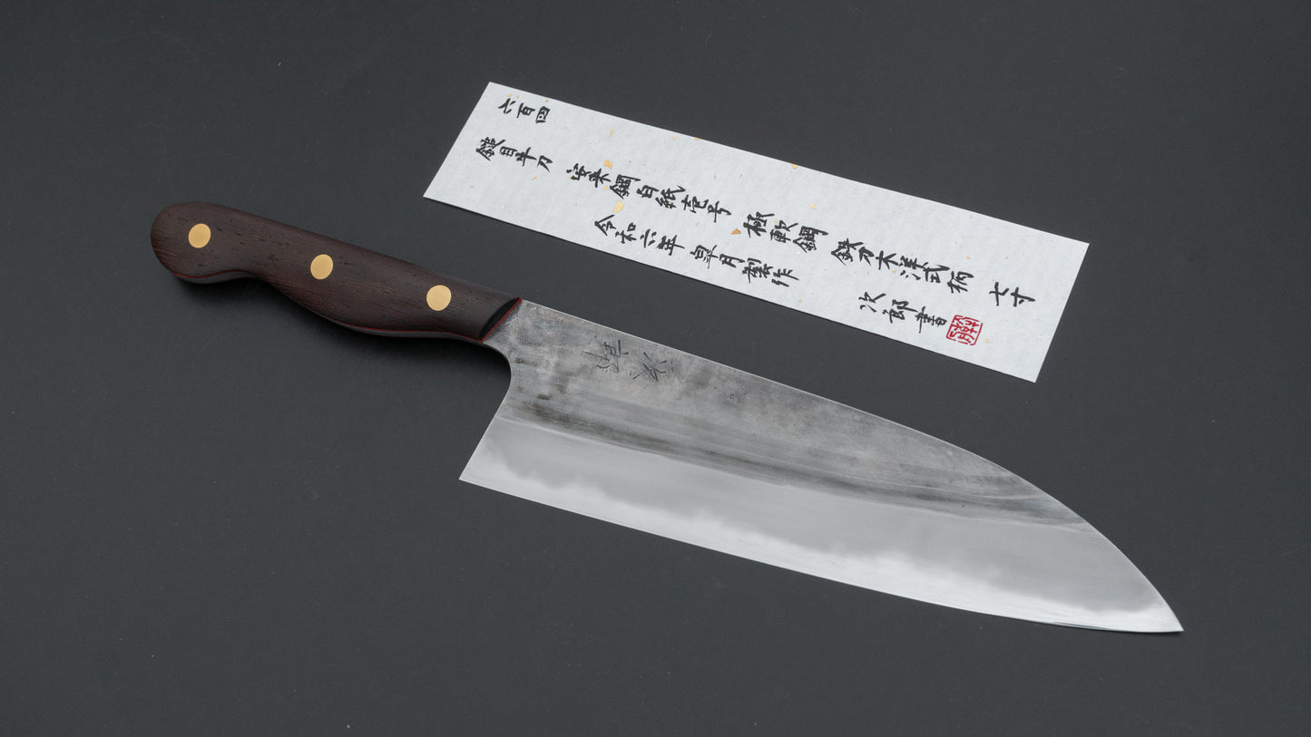 Jiro Tsuchime Yo Gyuto 210mm Tagayasan Handle (#604)