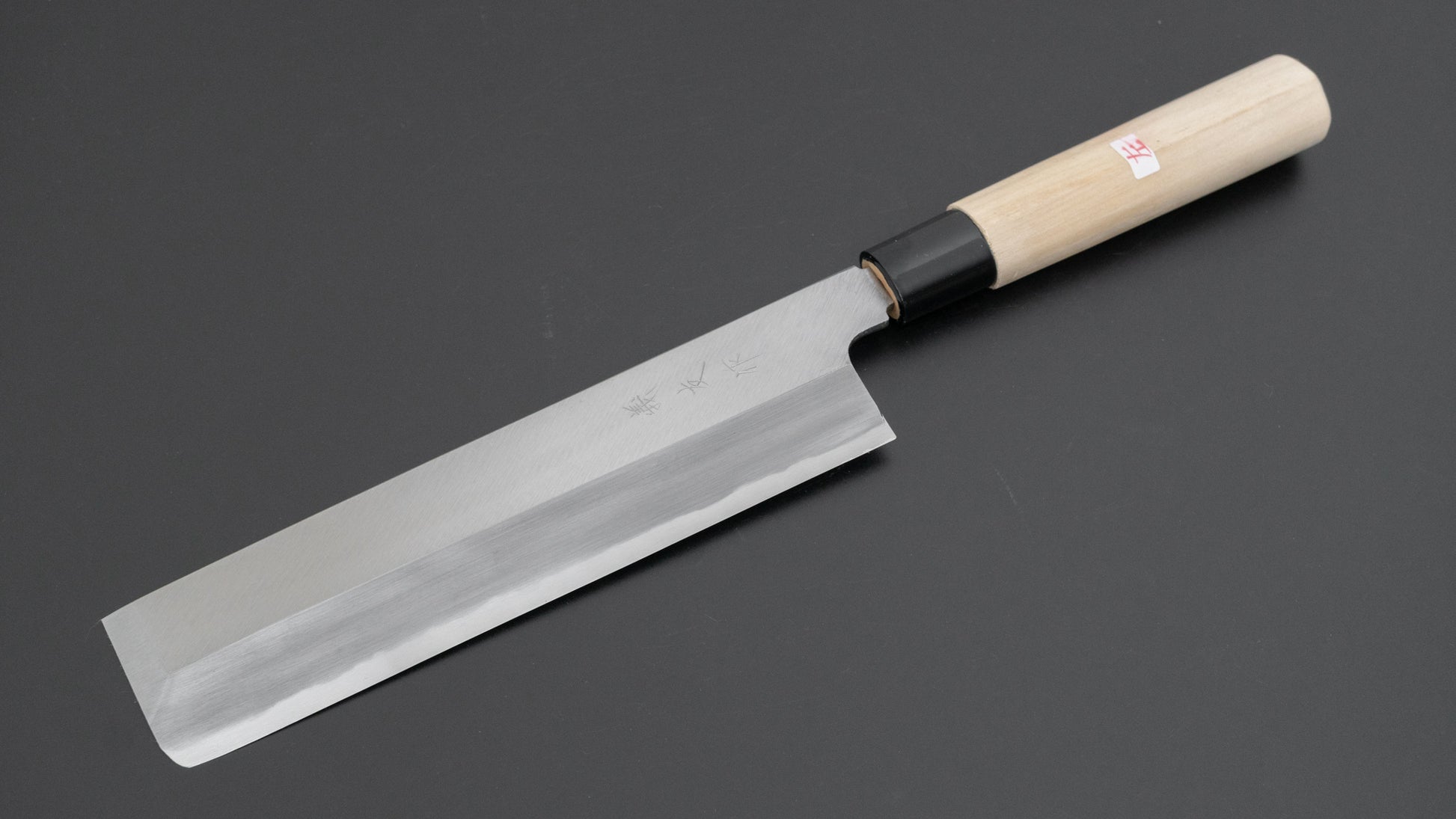 Morihei Yoshitomo Left-Handed Usuba 210mm Poplar Handle - HITOHIRA