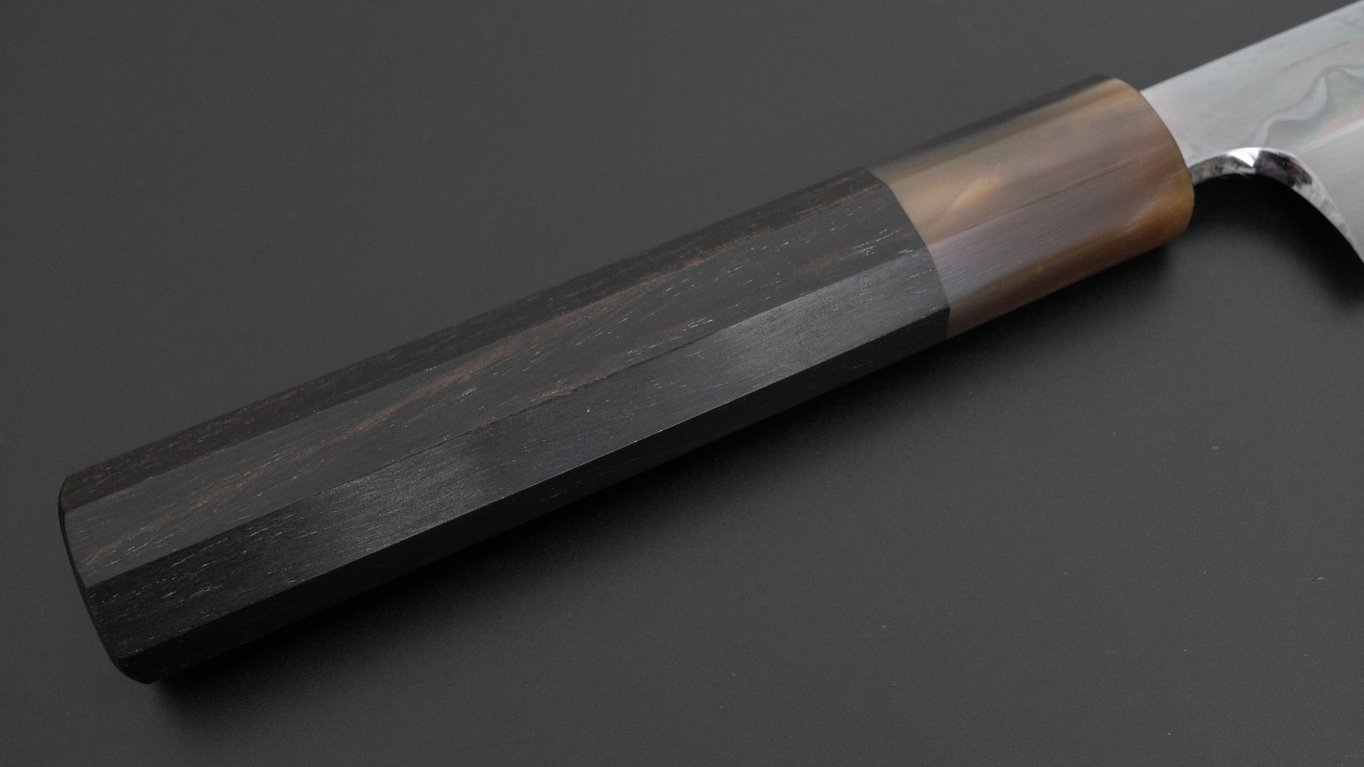 Hitohira Togashi White #1 Sanbonsugi Mizu Honyaki Yanagiba 300mm Taihei Ebony Handle (Saya) - HITOHIRA