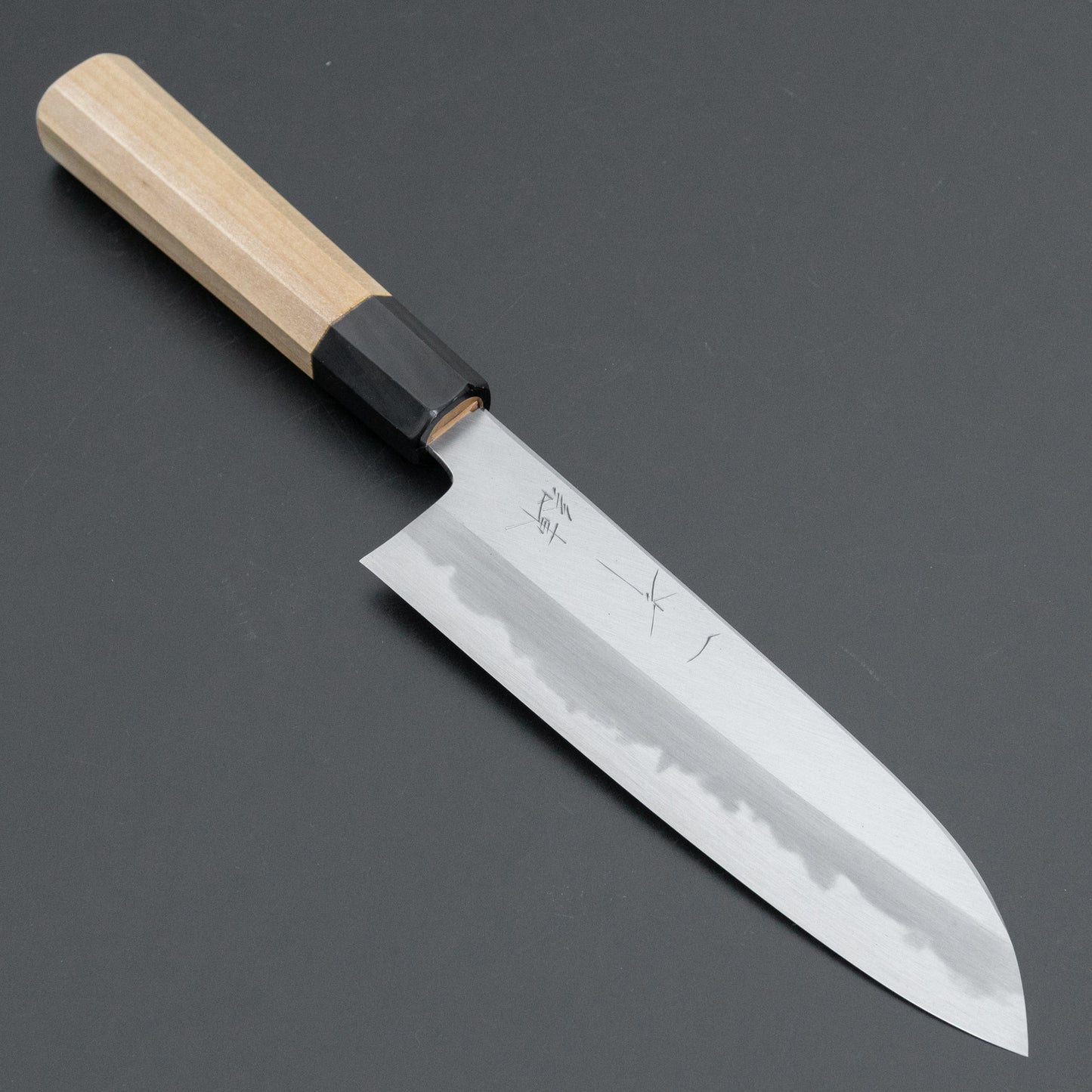 Hitohira Tanaka Ren White #2 Santoku 180mm Ho Wood Handle