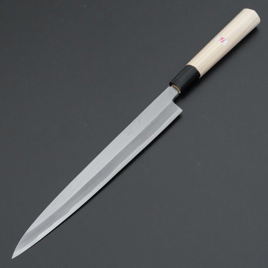 Morihei Yoshitomo Left-Handed Yanagiba 240mm Poplar Handle