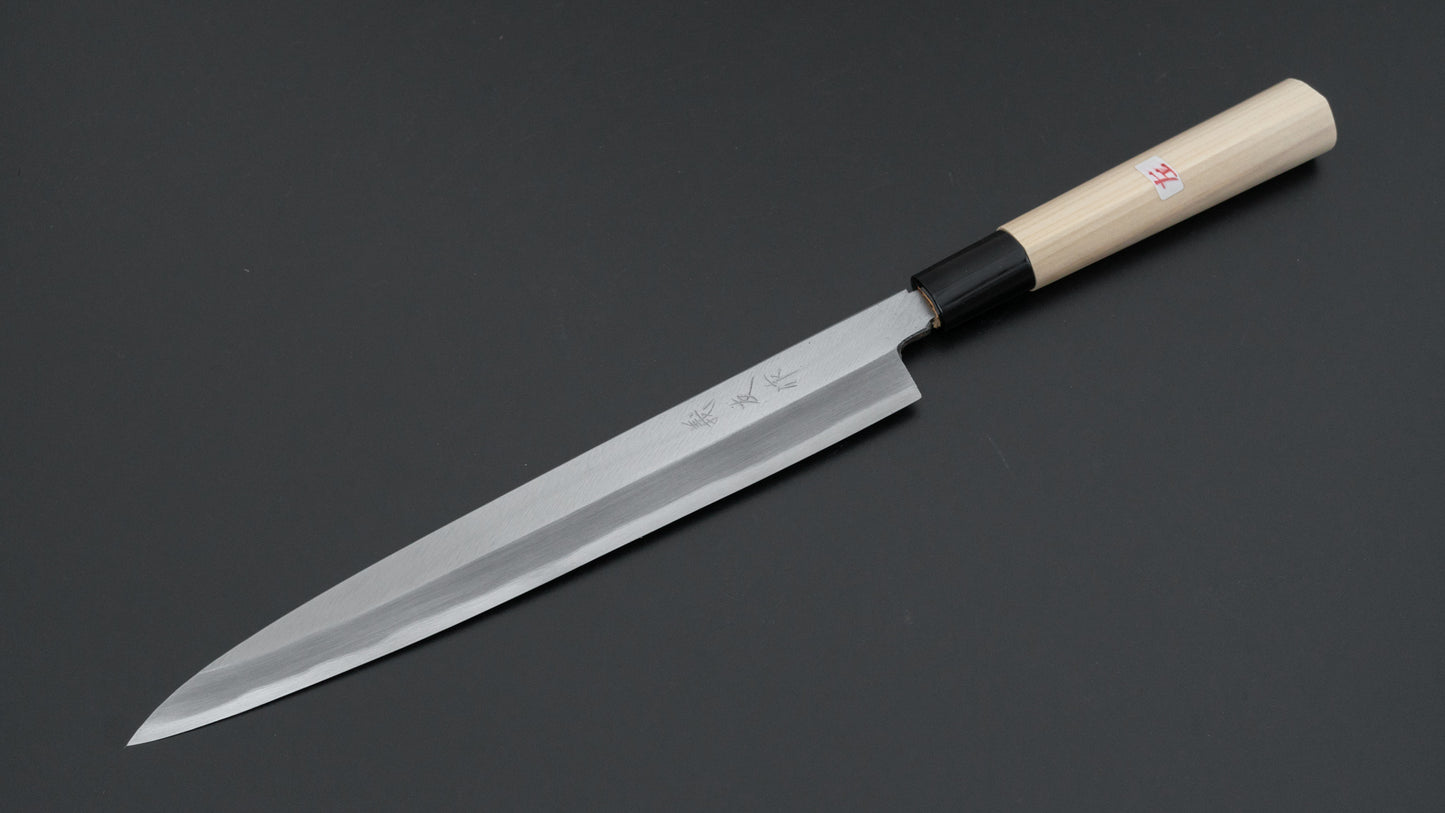 Morihei Yoshitomo Left-Handed Yanagiba 240mm Poplar Handle