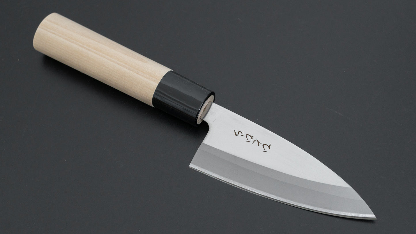 Hitohira Hiragana Deba 110mm Poplar Handle