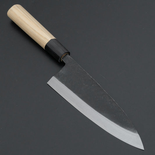 Hitohira White #2 Kurouchi Deba 165mm Ho Wood Handle