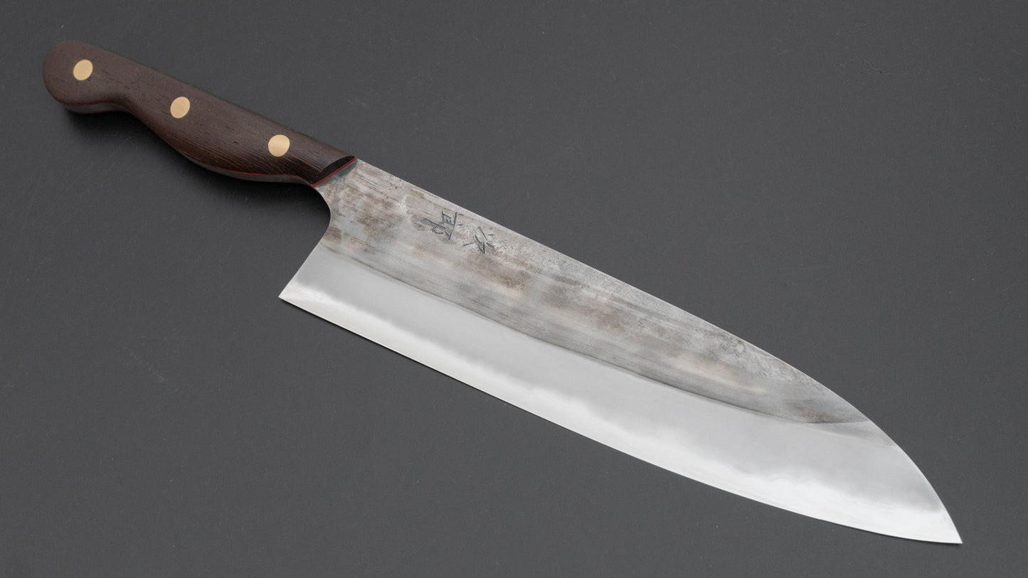 Jiro Tsuchime Yo Gyuto 240mm Tagayasan Handle (#594) - HITOHIRA