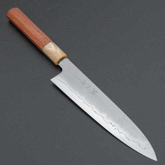 Tetsujin Silver #3 Kasumi Gyuto 210mm Lacewood Handle