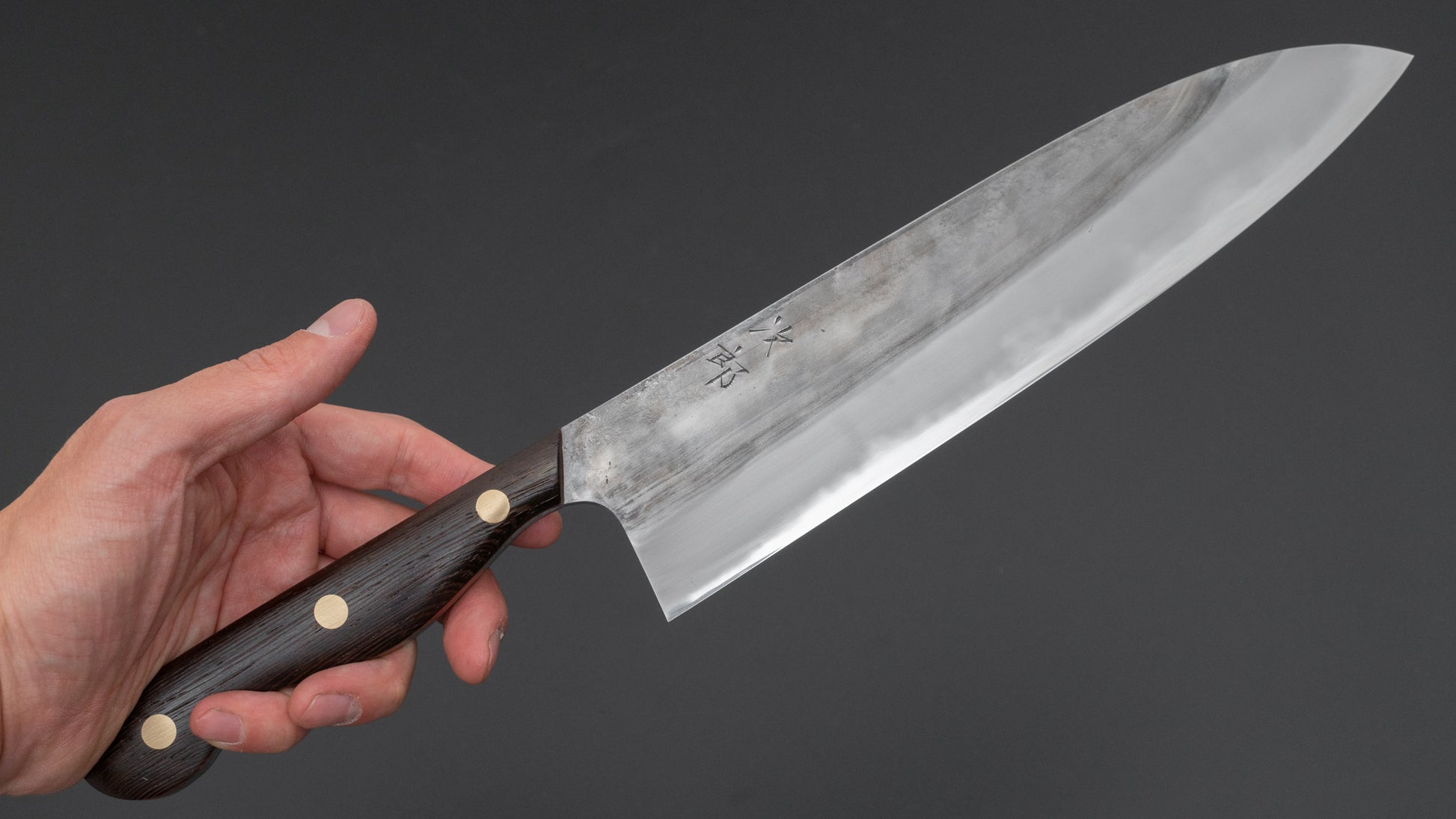 Jiro Tsuchime Yo Gyuto 240mm Tagayasan Handle (Discounted/ #596) - HITOHIRA