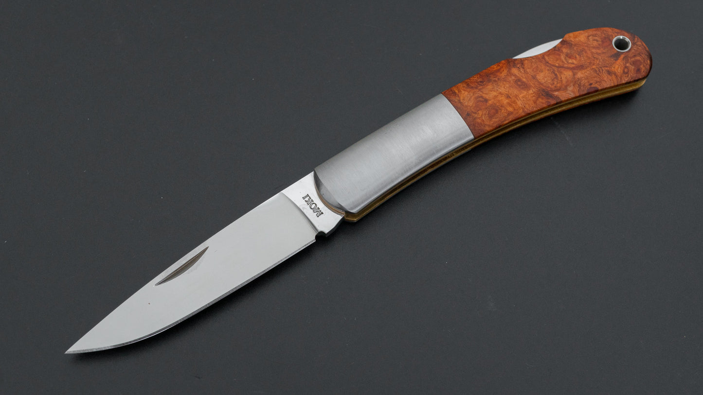 MOKI Priant Folding Knife Quince Handle