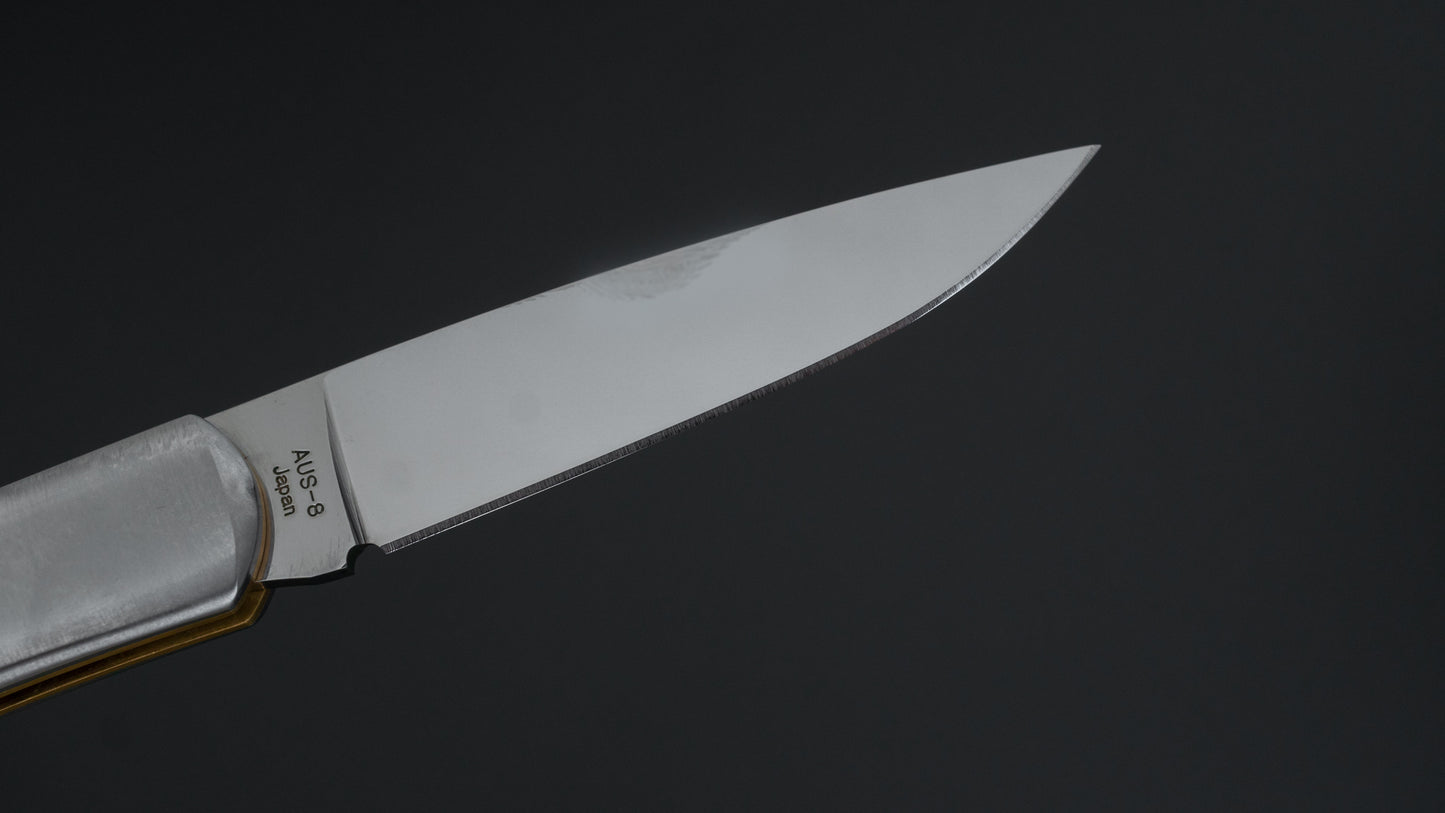 MOKI Priant Folding Knife Quince Handle