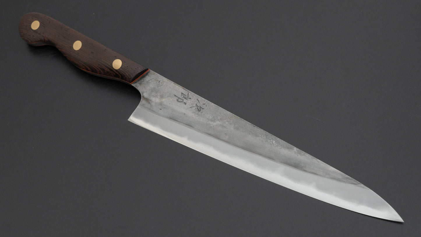 Jiro Tsuchime Yo Sujihiki 210mm Tagayasan Handle (#615)