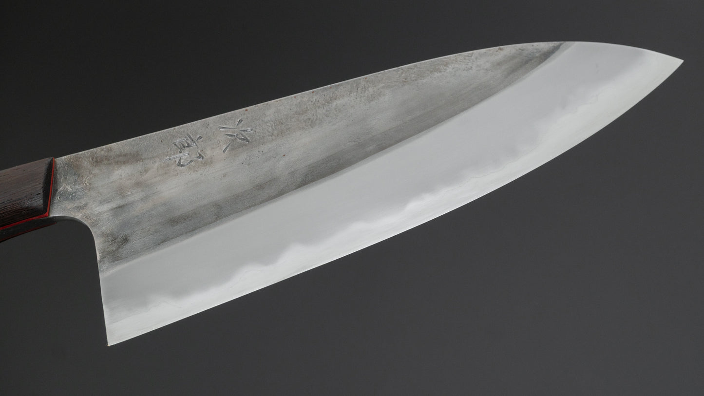 Jiro Tsuchime Yo Santoku 180mm Tagayasan Handle (#619)