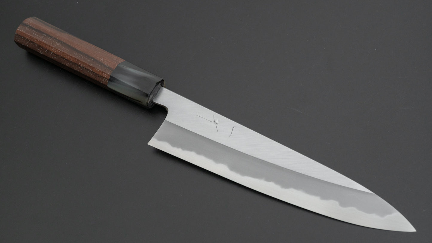 Hitohira Tanaka Kyuzo Blue #1 Migaki Gyuto 200mm Taihei Ebony Handle (Limited)