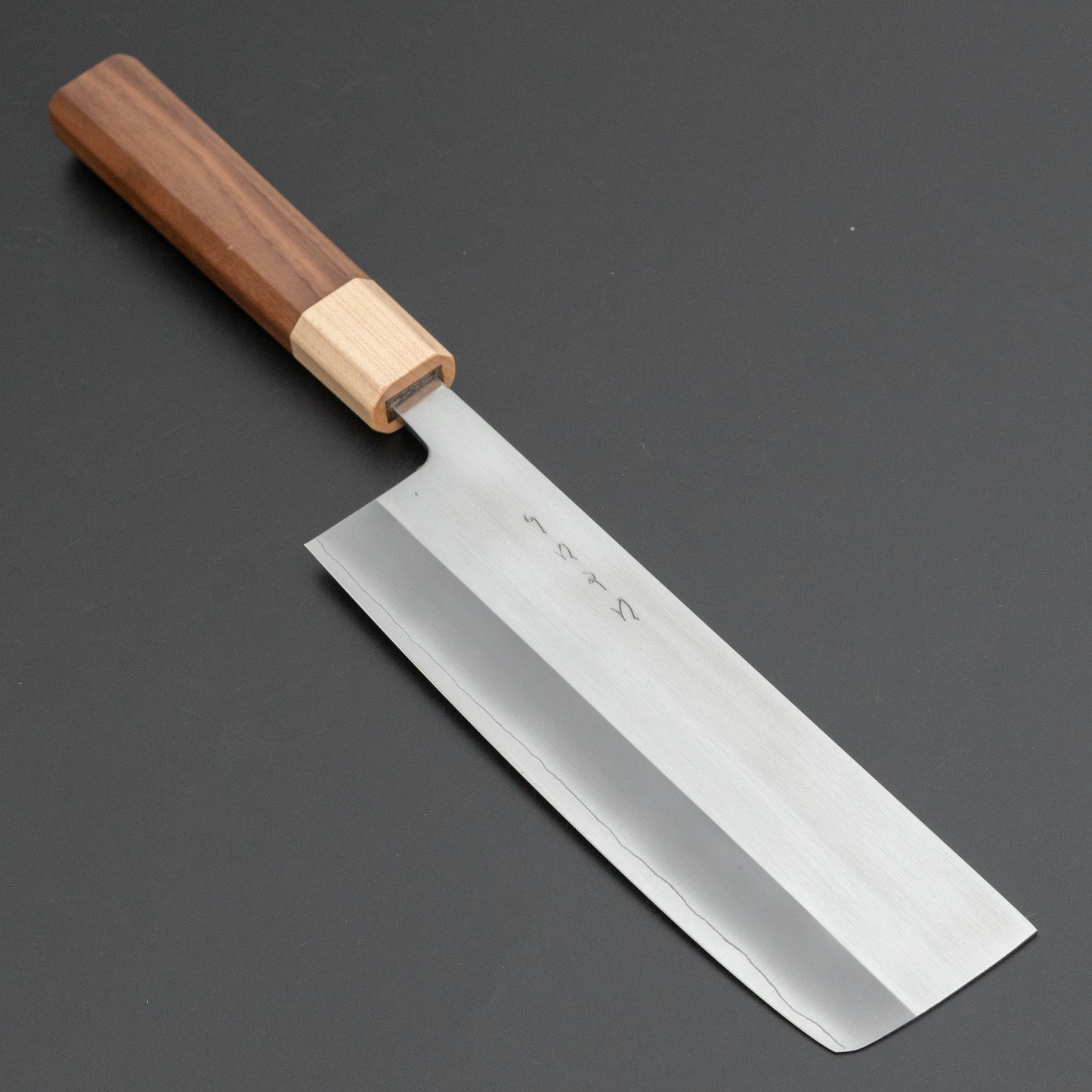 Hitohira TD SLD Migaki Nakiri 165mm Walnut Handle