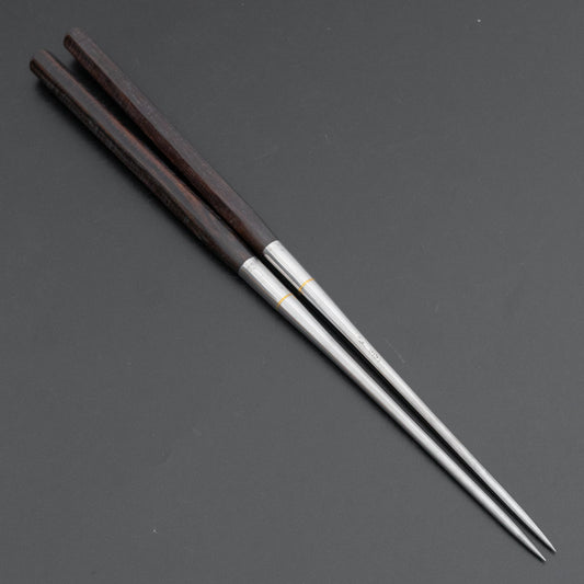 Hitohira Ebony Moribashi Chopstick 120mm Hexagonal