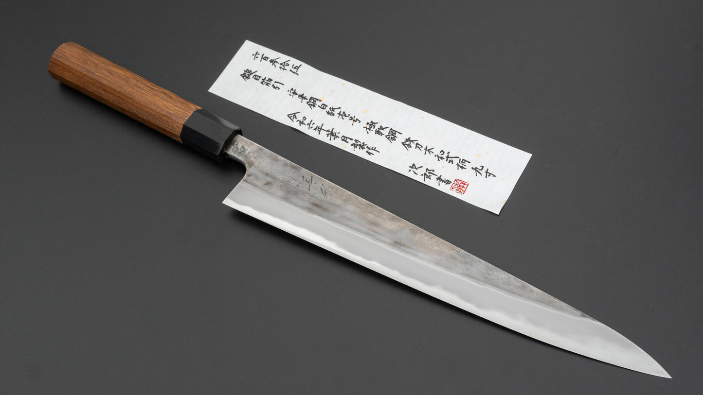 Jiro Tsuchime Wa Sujihiki 270mm Taihei Tagayasan Handle (#635)