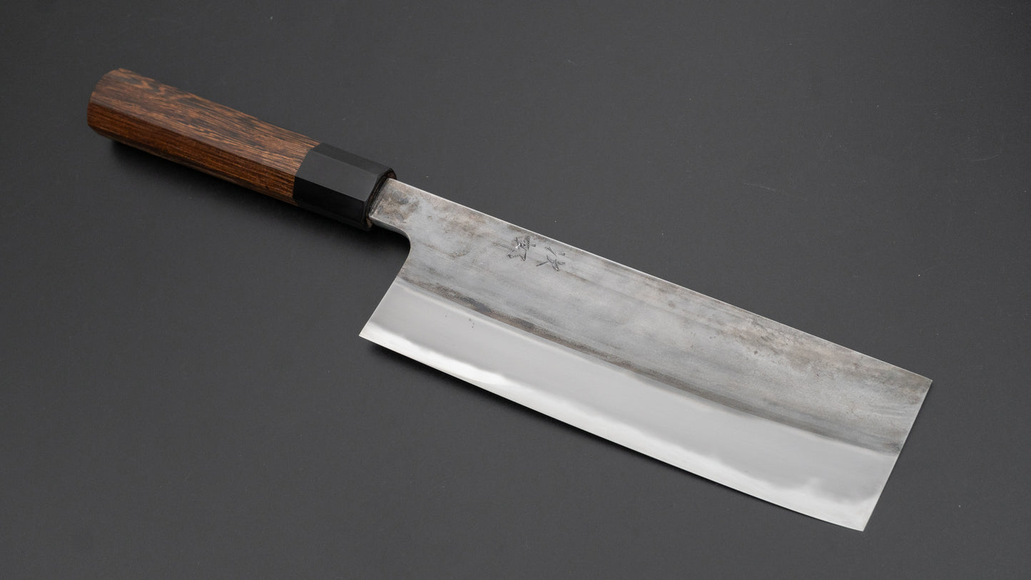 Jiro Tsuchime Wa Nakiri 180mm Taihei Tagayasan Handle (#649)