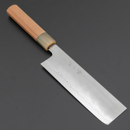 Tetsujin Silver #3 Kasumi Nakiri 180mm Yakusugi Cedar Handle