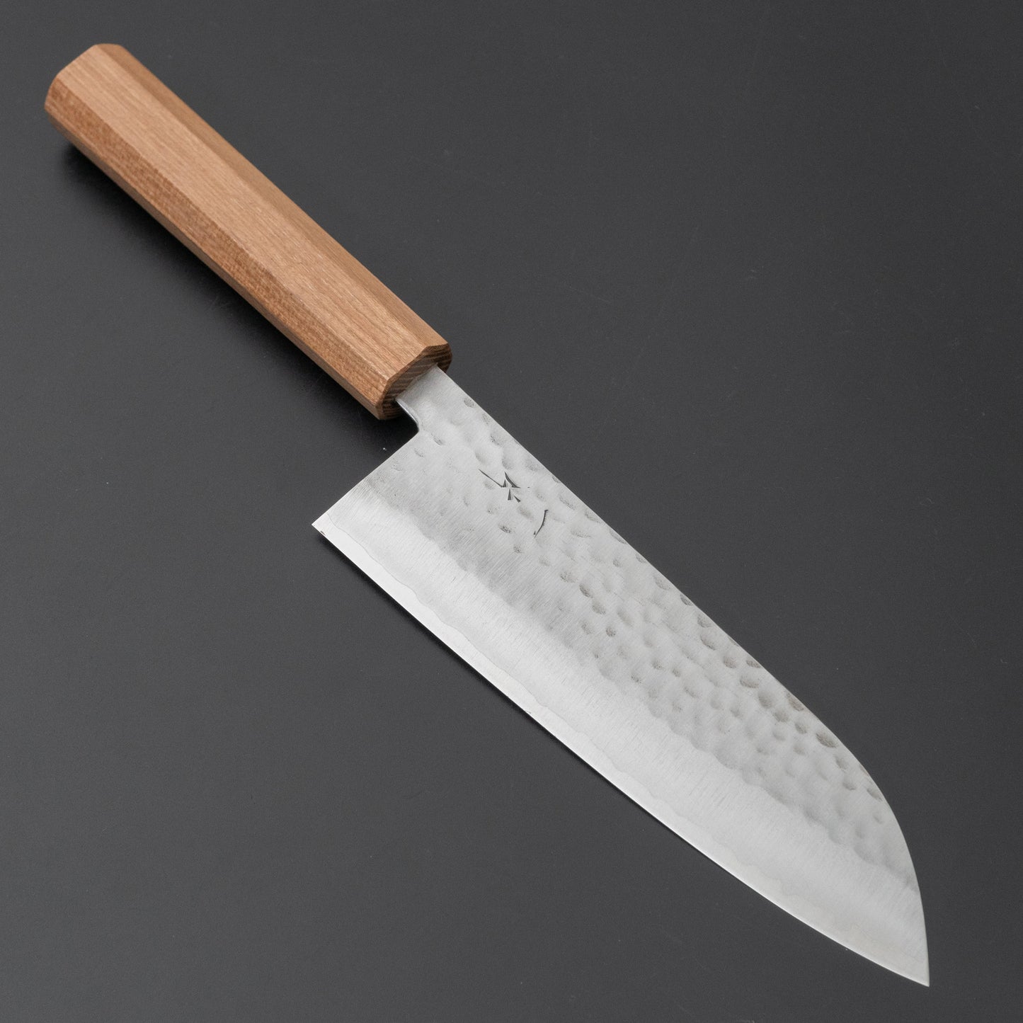 Hitohira NM Tsuchime Santoku 170mm Enju Handle - HITOHIRA