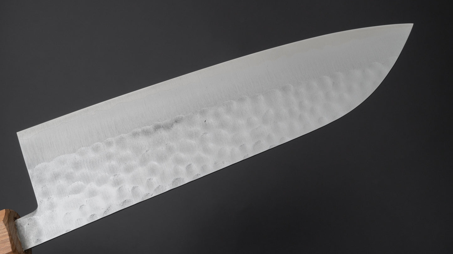 Hitohira NM Tsuchime Santoku 170mm Enju Handle - HITOHIRA