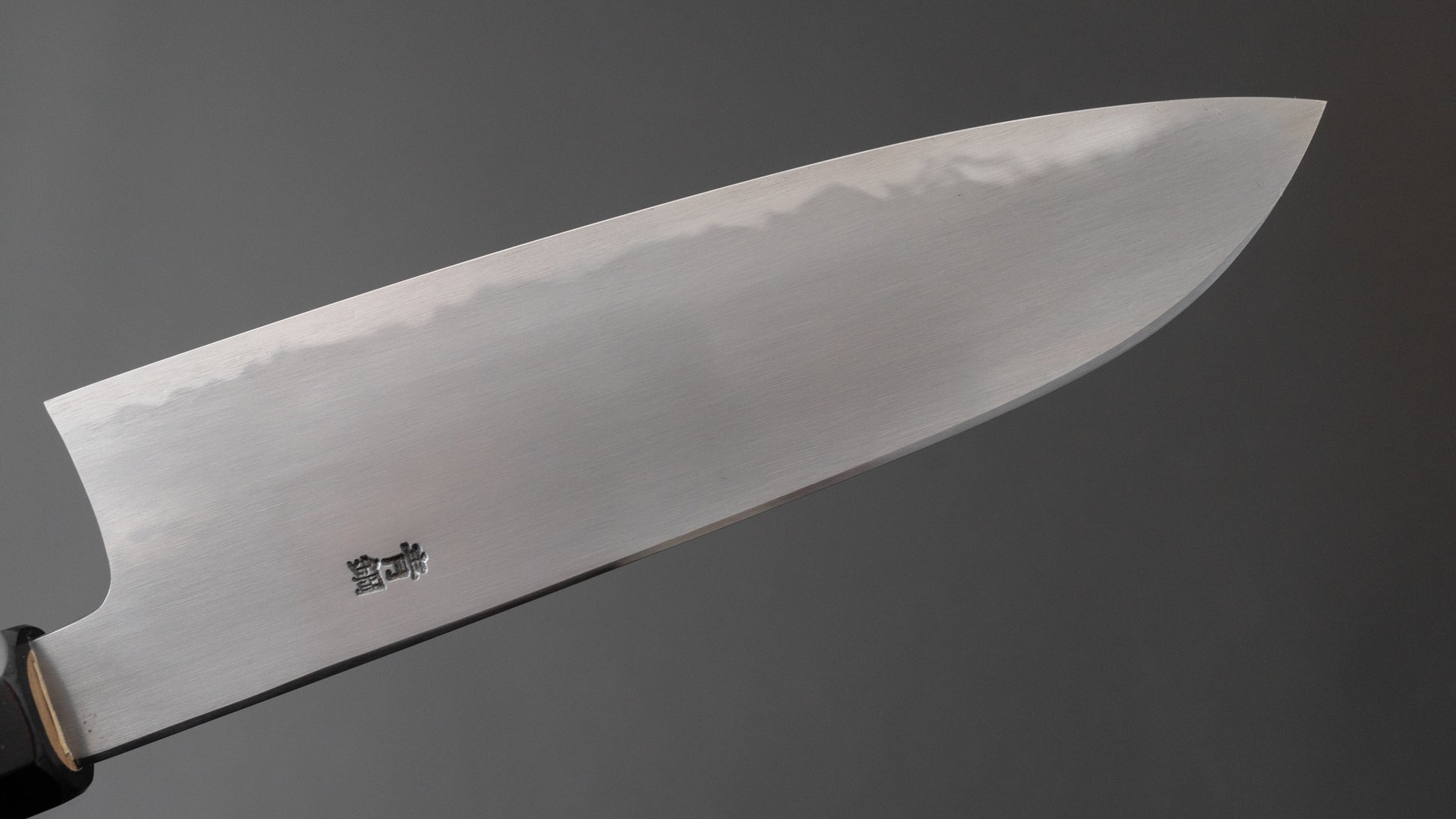 Hitohira Gorobei Rikichi Blue #2 Kasumi Santoku Ho Wood Handle - HITOHIRA