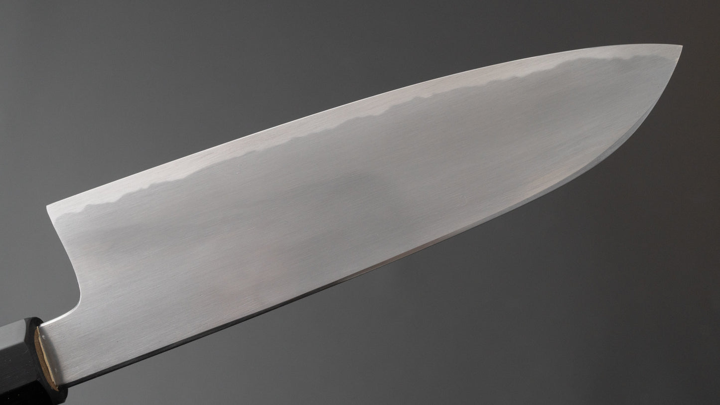 Hitohira Gorobei Rikichi White #2 Kasumi Santoku Ho Wood Handle - HITOHIRA