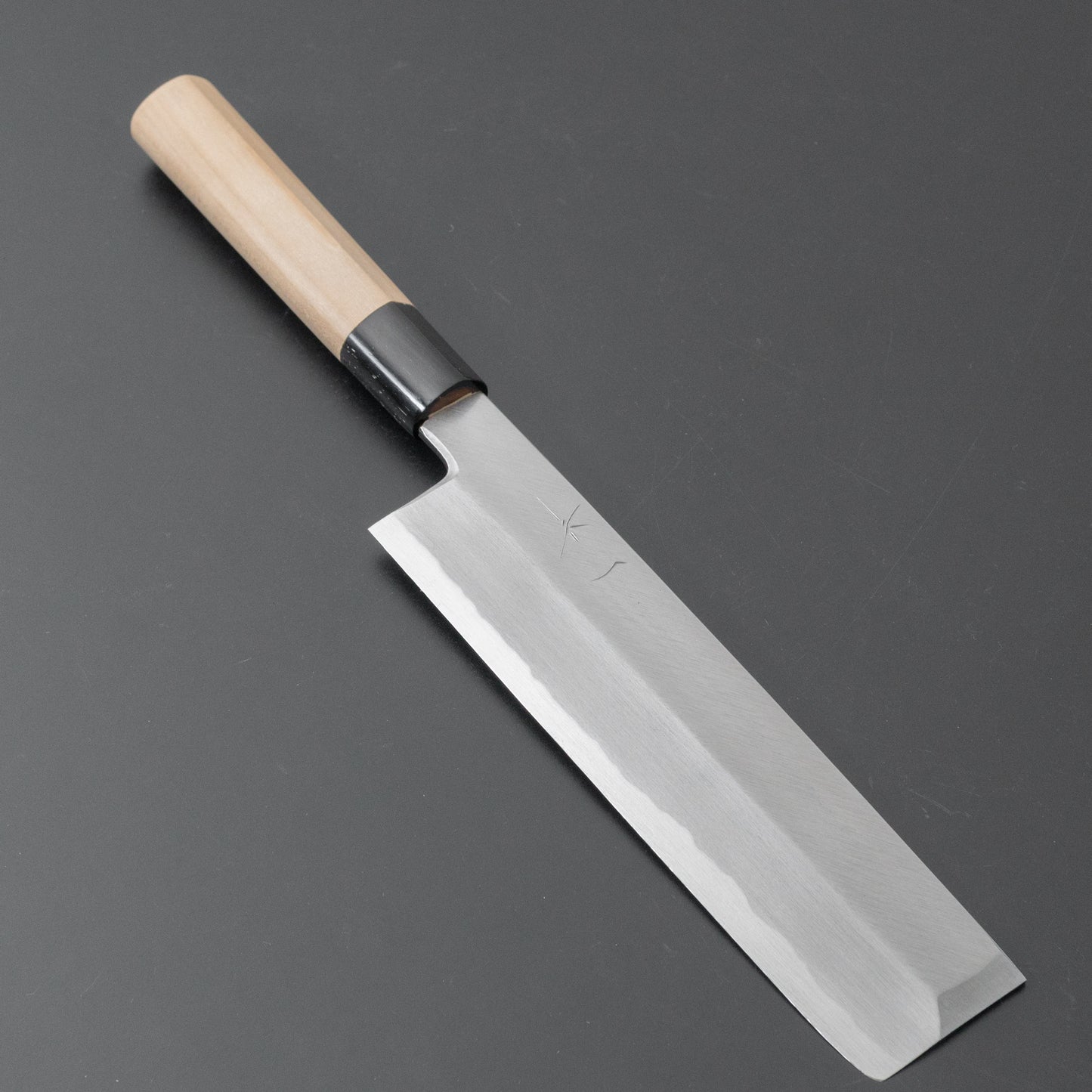 Hitohira Kikuchiyo Manzo White #3 Usuba 210mm Ho Wood Handle (D-Shape) - HITOHIRA