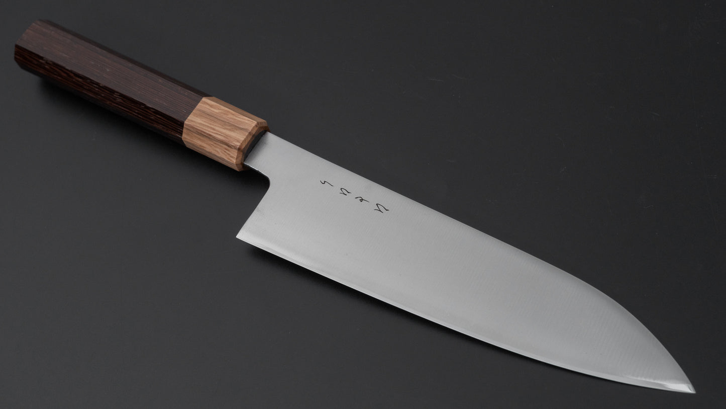 Hitohira KH Stainless Santoku 180mm Wenge Handle - HITOHIRA