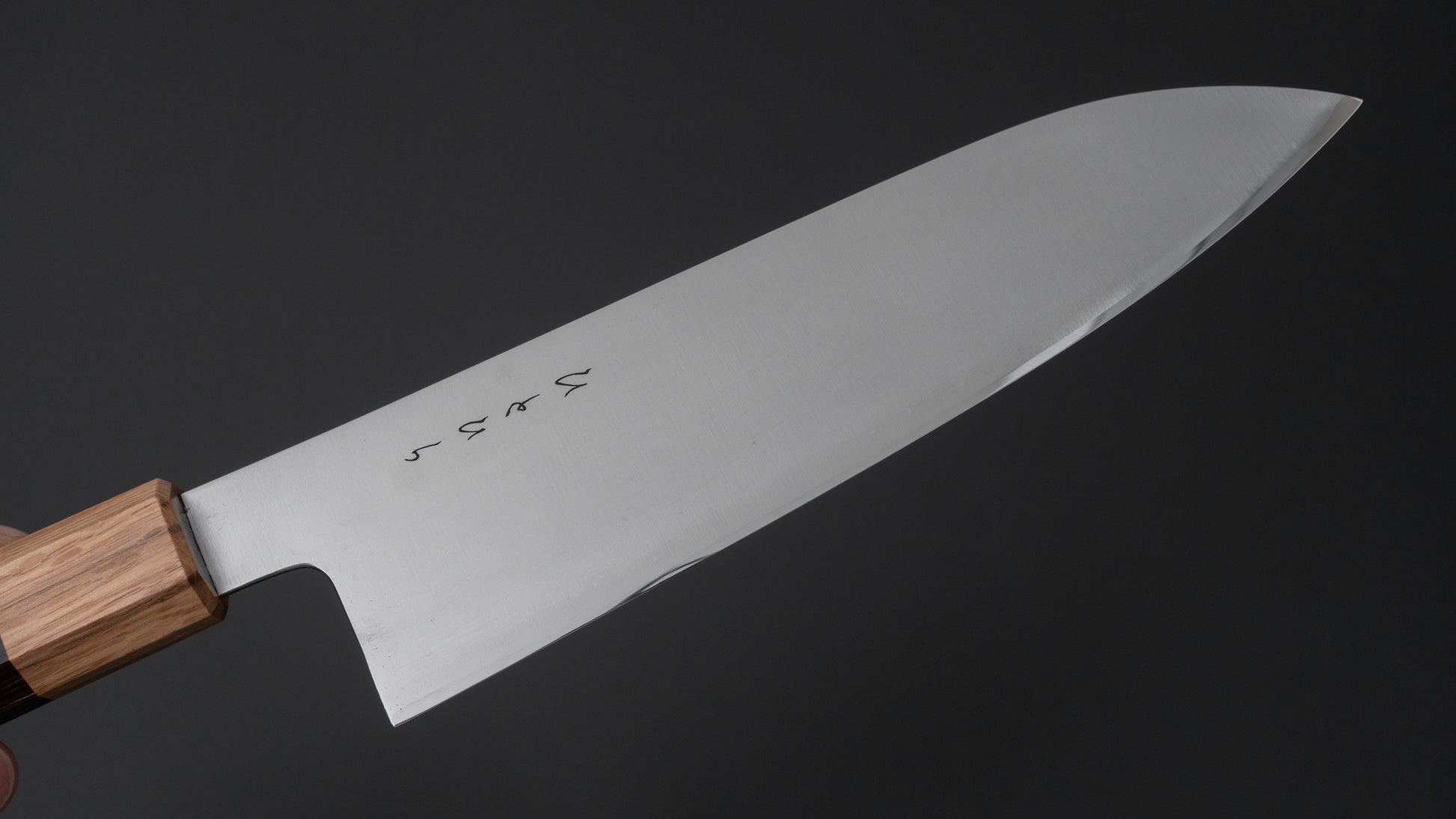 Hitohira KH Stainless Santoku 180mm Wenge Handle - HITOHIRA