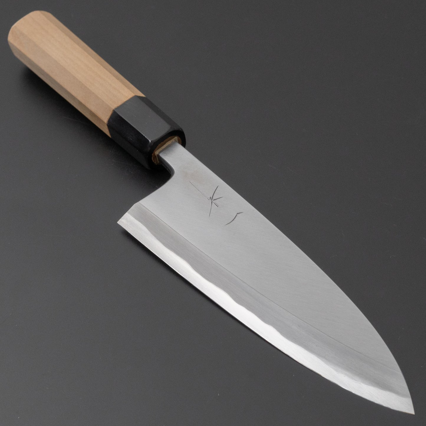 Hitohira Togashi Blue #2 Deba 180mm Ho Wood Handle (Saya) - HITOHIRA