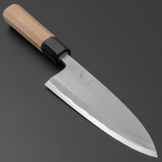 Hitohira Togashi Blue #2 Deba 180mm Ho Wood Handle (Saya) - HITOHIRA