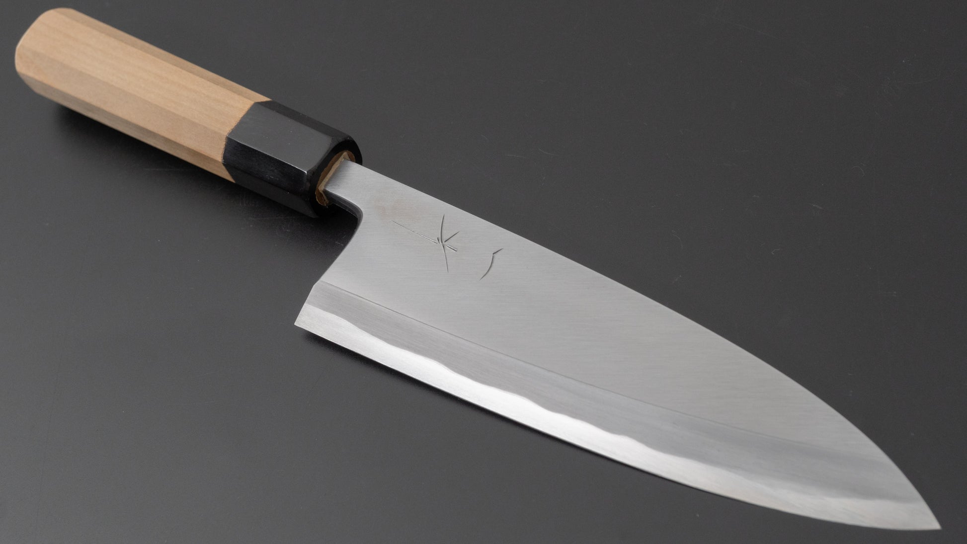 Hitohira Togashi Blue #2 Deba 180mm Ho Wood Handle (Saya) - HITOHIRA