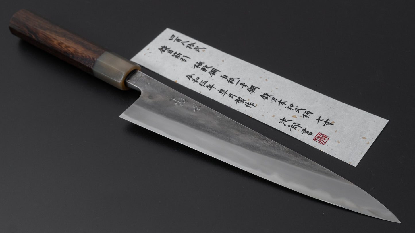 Jiro Tsuchime Wa Sujihiki 210mm Taihei Tagayasan Handle (#482) - HITOHIRA