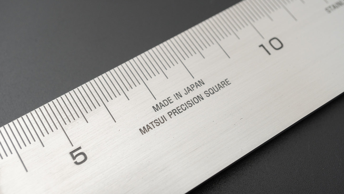 Matsui Precision Square 300mm (with Scale) - HITOHIRA