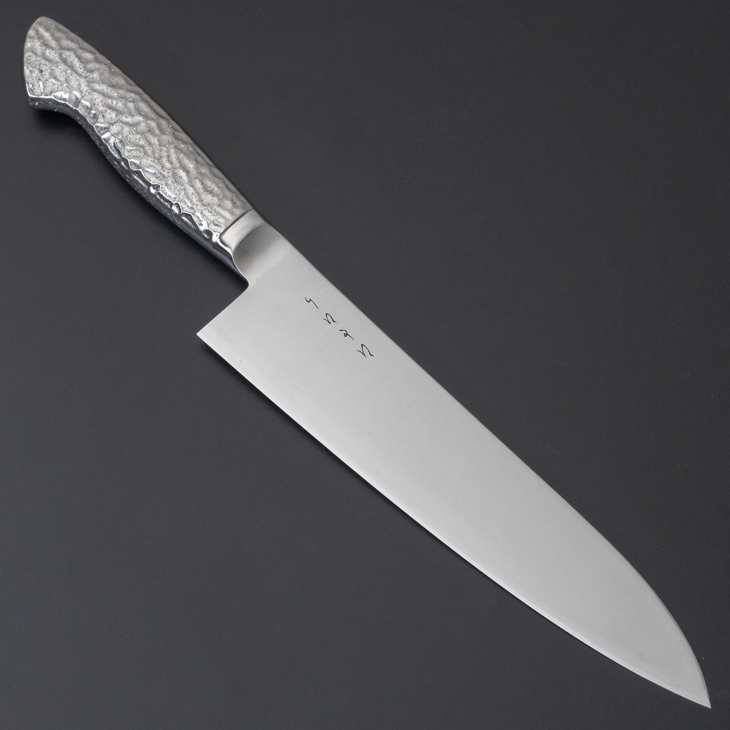 Hitohira KH Stainless Gyuto 210mm Stainless Handle - HITOHIRA