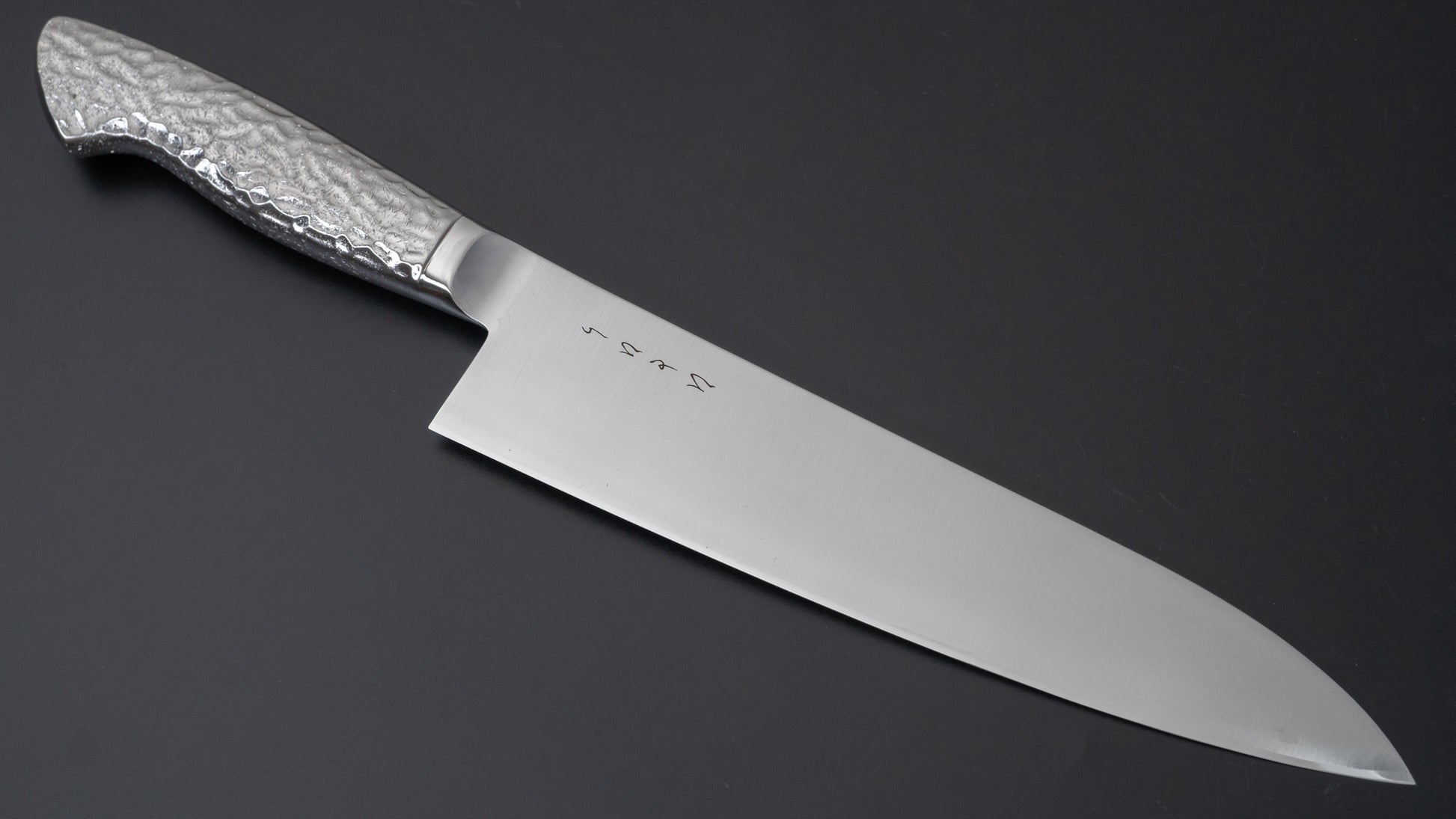 Hitohira KH Stainless Gyuto 210mm Stainless Handle - HITOHIRA