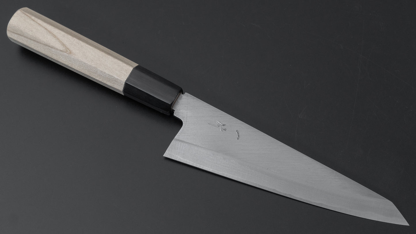 Hitohira White #2 Single-Bevel Honesuki Kaku 150mm Ho Wood Handle - HITOHIRA