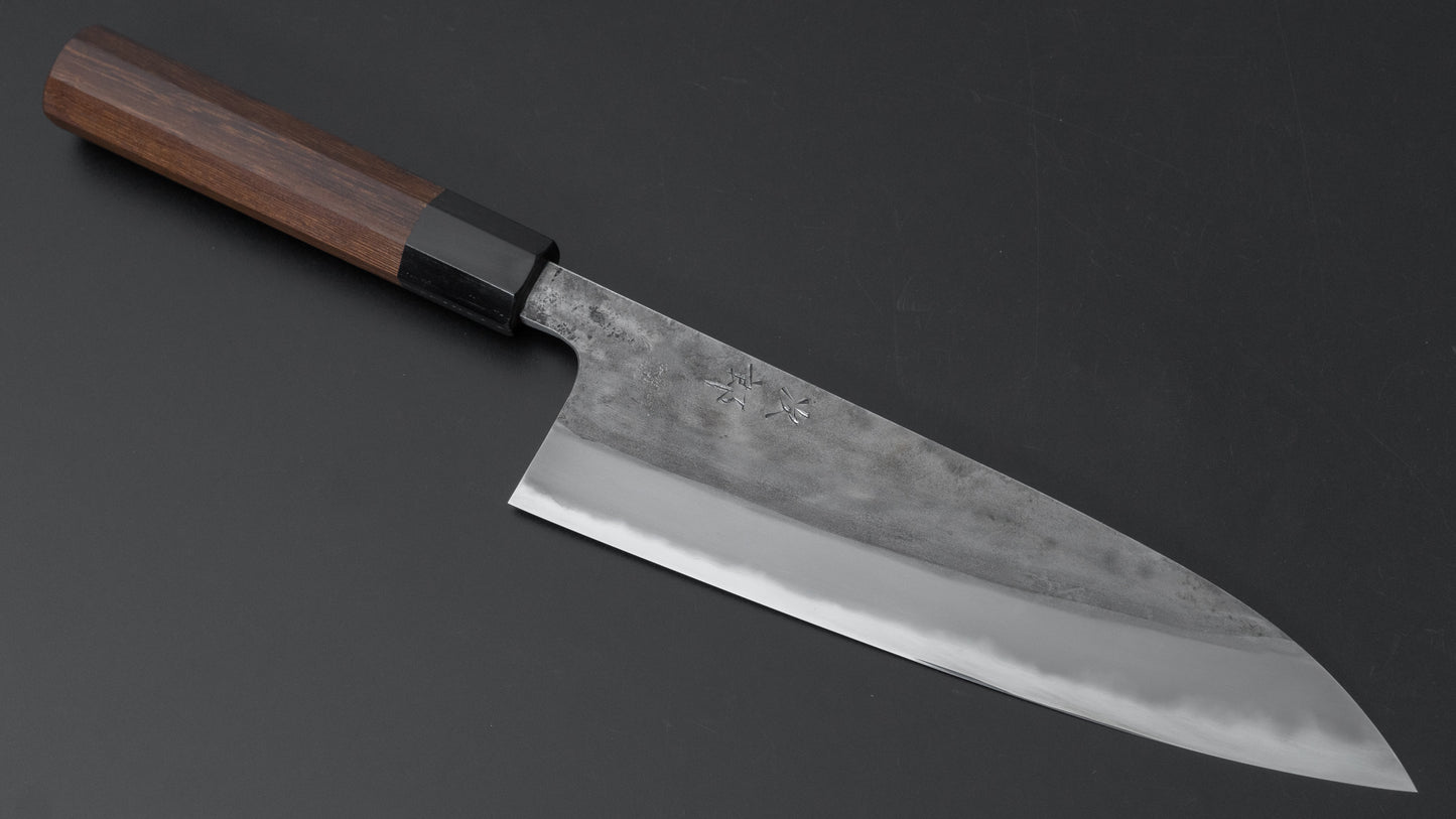 Jiro Tsuchime Wa Gyuto 210mm Taihei Tagayasan Handle (#491) - HITOHIRA