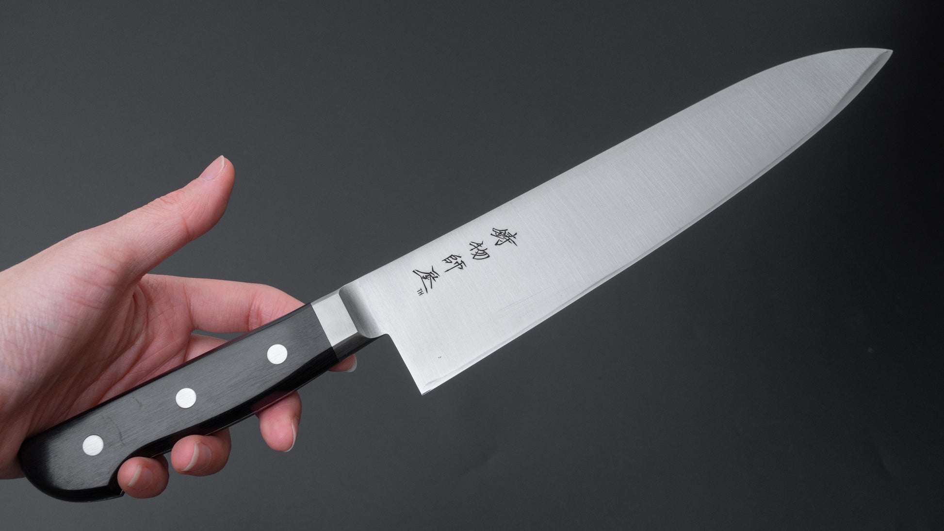 Hitohira Imojiya TH Stainless Gyuto 210mm Pakka Handle (Yo) - HITOHIRA