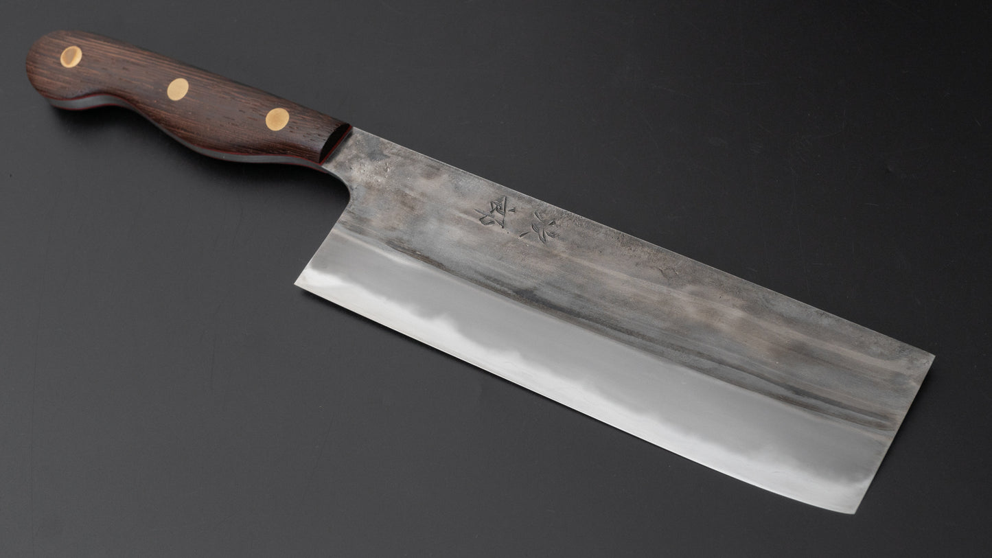 Jiro Tsuchime Yo Nakiri 180mm Tagayasan Handle (#495) - HITOHIRA