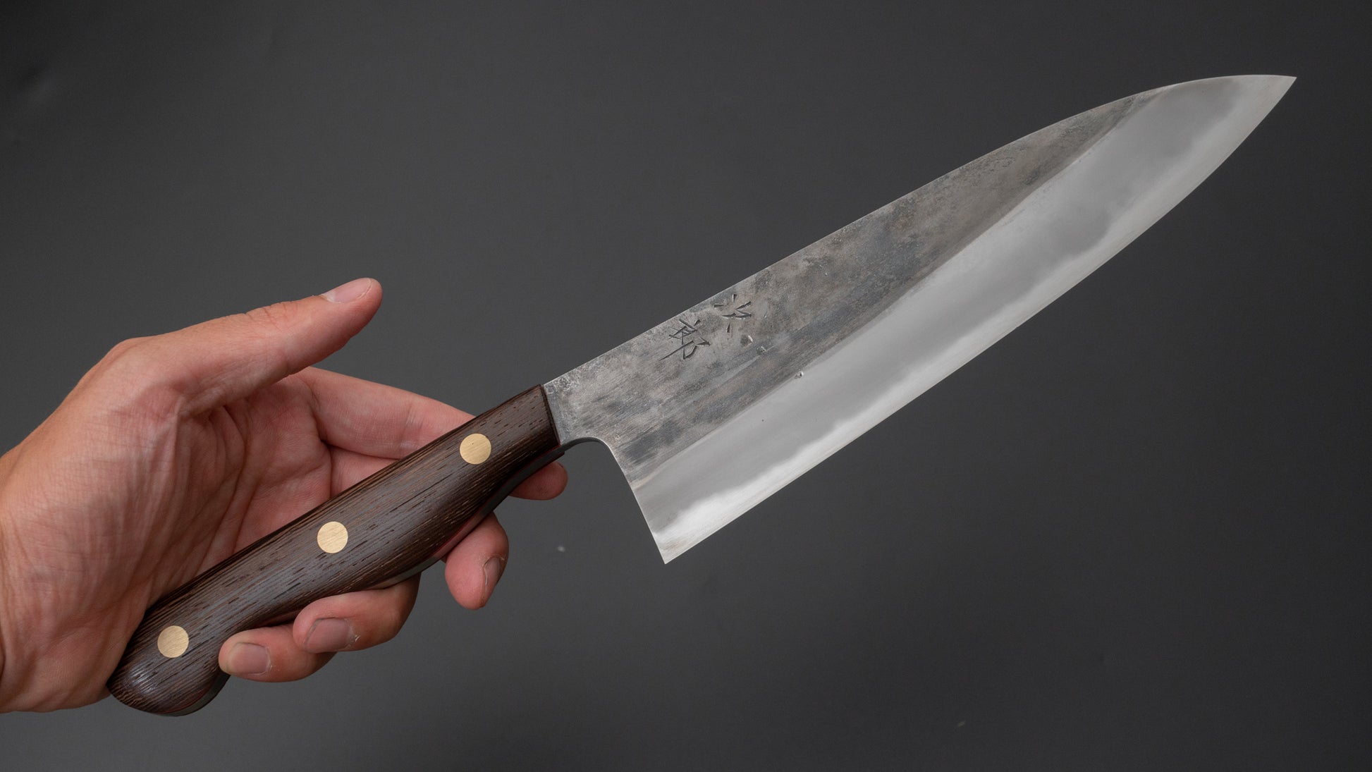 Jiro Tsuchime Yo Gyuto 210mm Tagayasan Handle (#503) - HITOHIRA