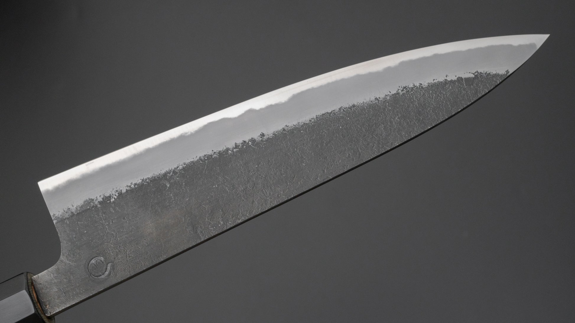 Hitohira Hinode Nashiji White #2 Gyuto 210mm Yakusugi Cedar Handle - HITOHIRA