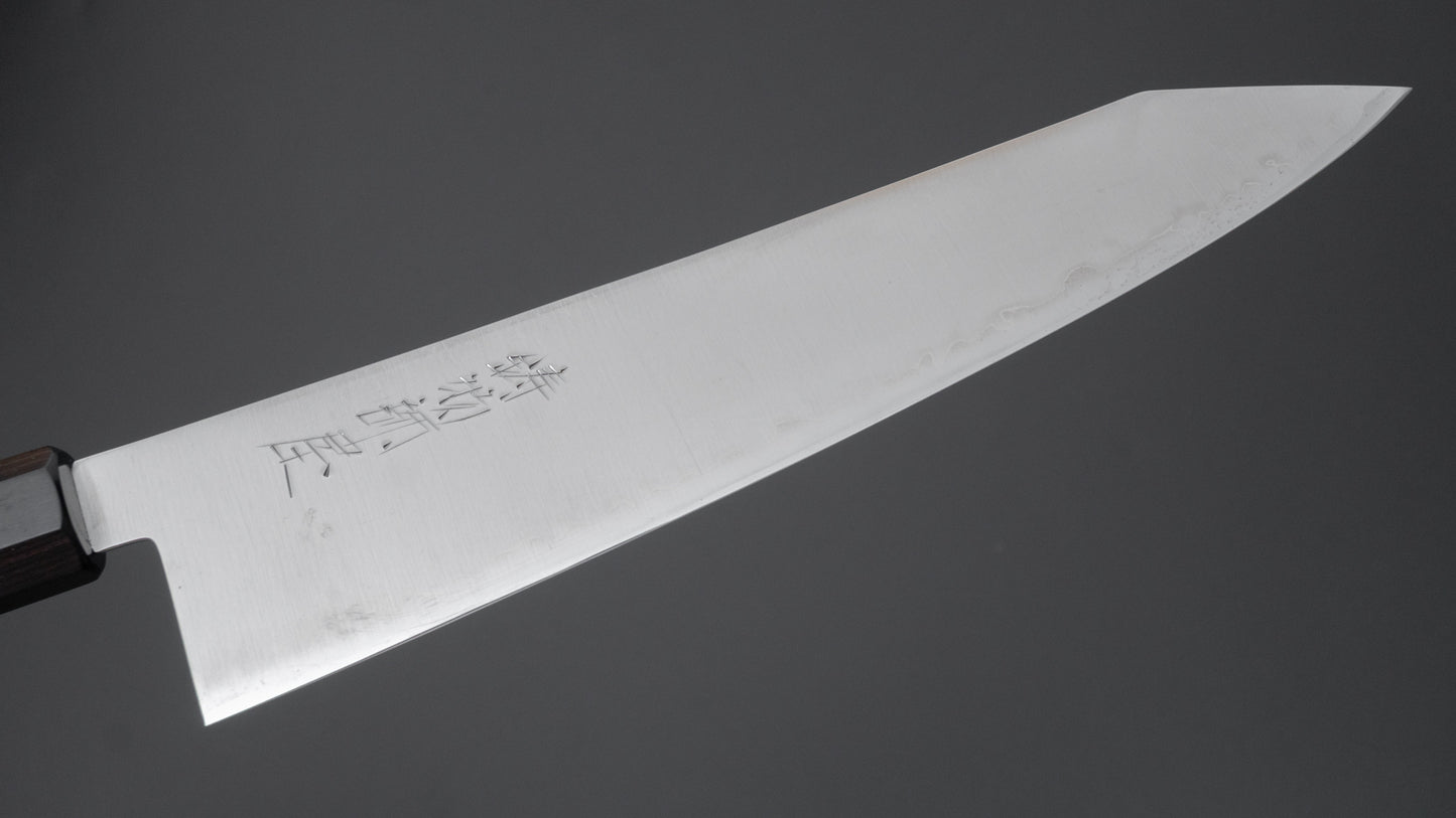 Hitohira Imojiya TH Blue Super Kiritsuke Gyuto 240mm Pakka Handle (Gray) - HITOHIRA