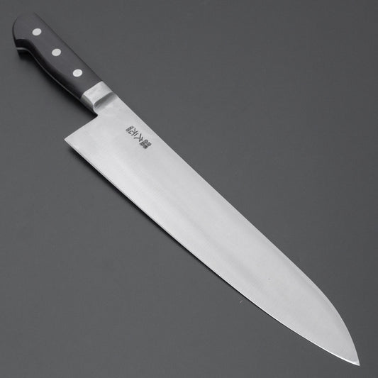 Morihei Hisamoto Hagane Gyuto 300mm Pakka Handle - HITOHIRA