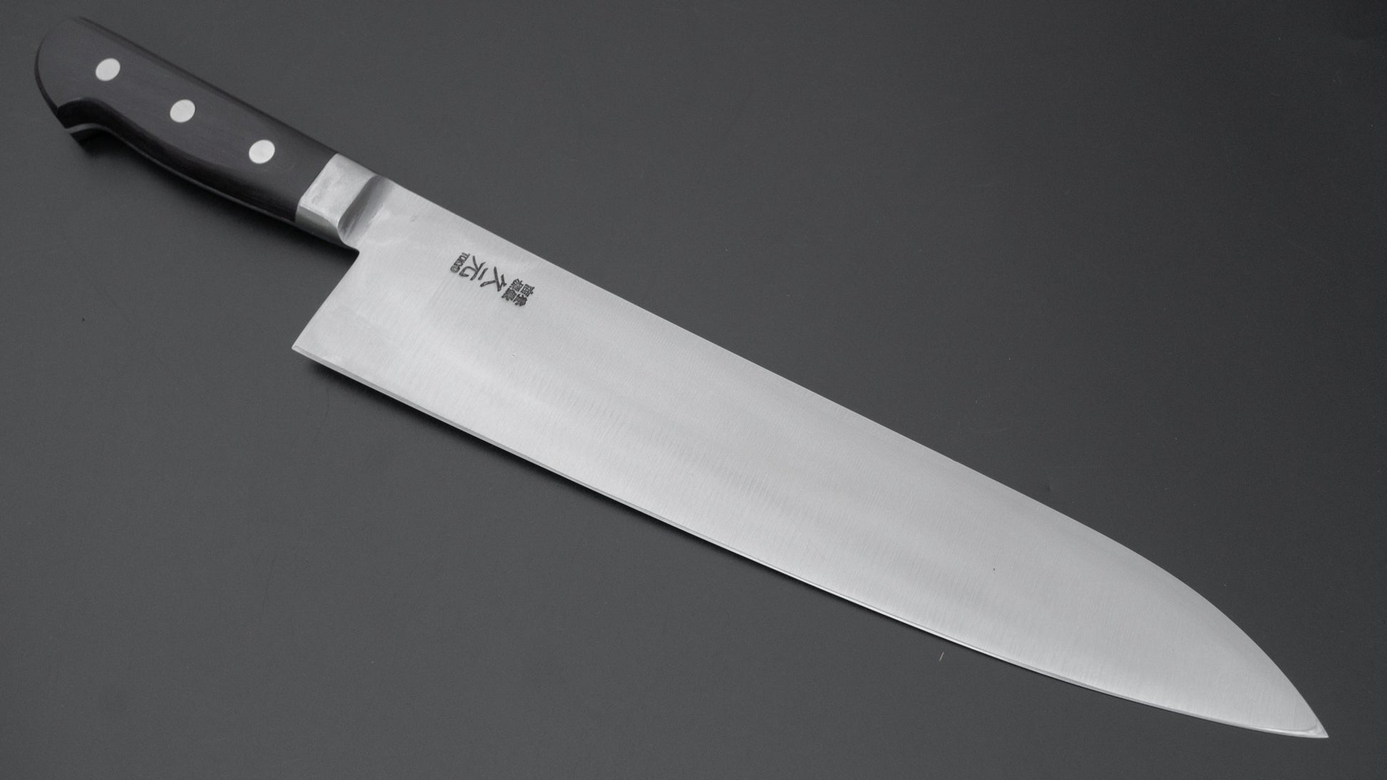 Morihei Hisamoto Hagane Gyuto 300mm Pakka Handle - HITOHIRA