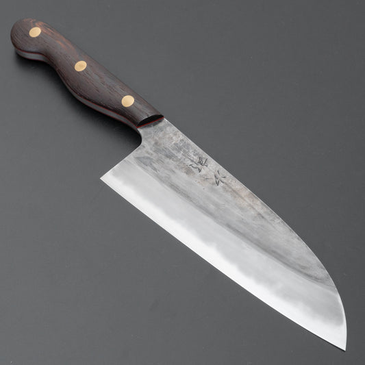 Jiro Tsuchime Yo Santoku 180mm Tagayasan Handle (#507) - HITOHIRA