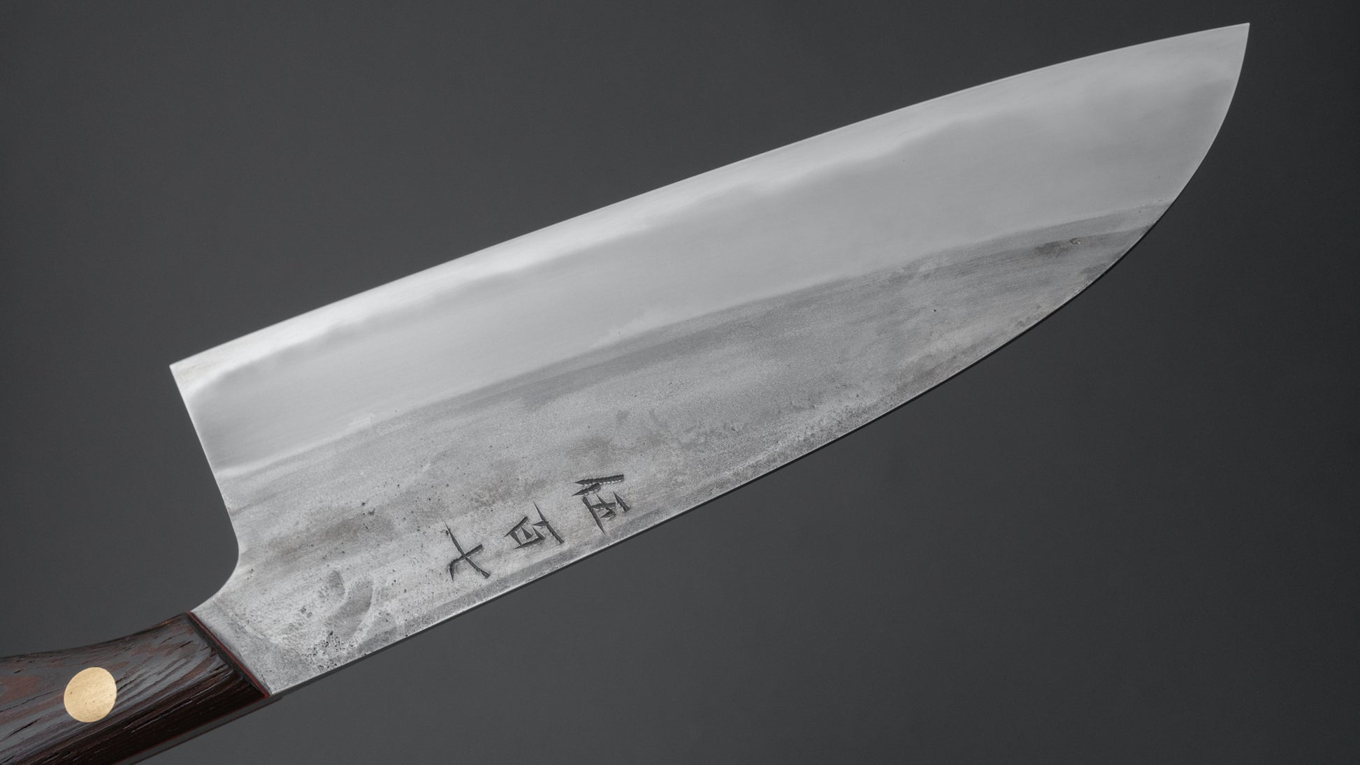 Jiro Tsuchime Yo Santoku 180mm Tagayasan Handle (#507) - HITOHIRA